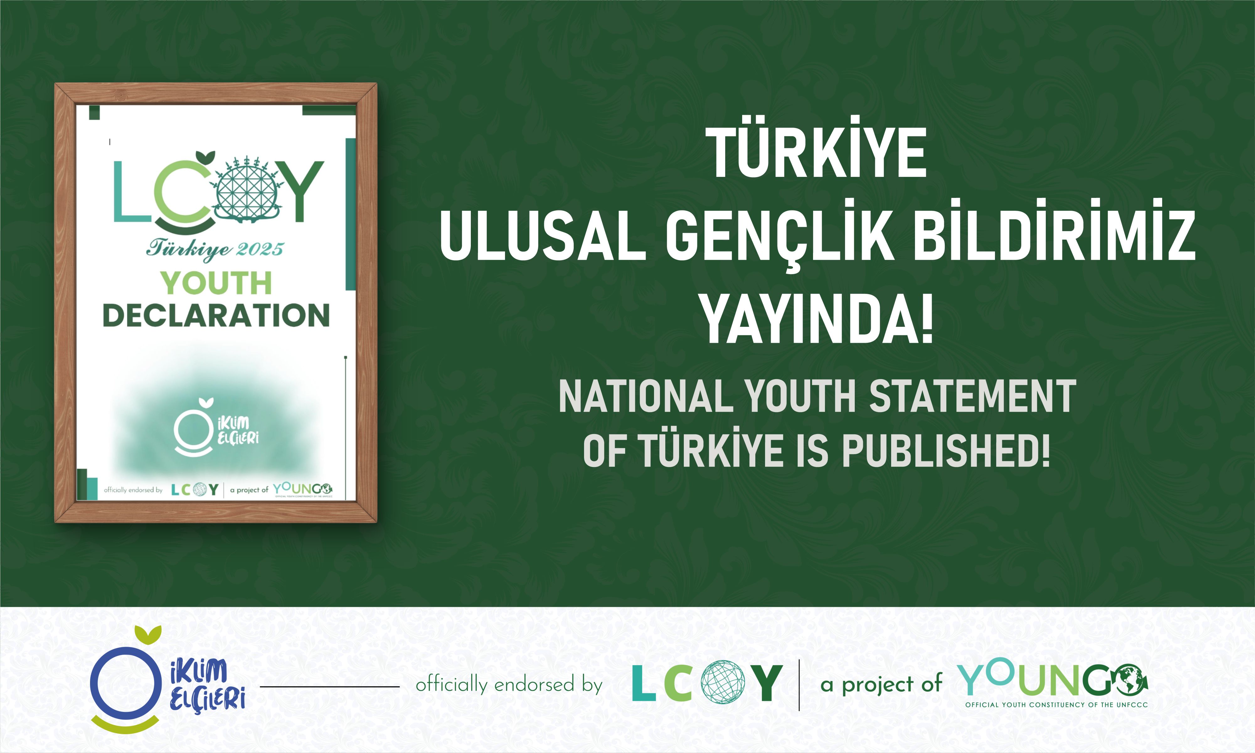 Türkiye’nin Ulusal Gençlik Bildirisi Yayınlandı